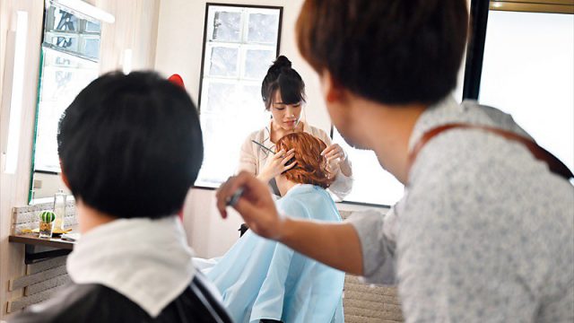 หนังโป๊เรื่องเด็ด เย็ดช่างเสริมสวย